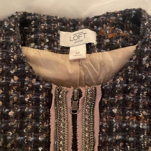 Loft tweed bomber style jacket. - Picture 3 of 6